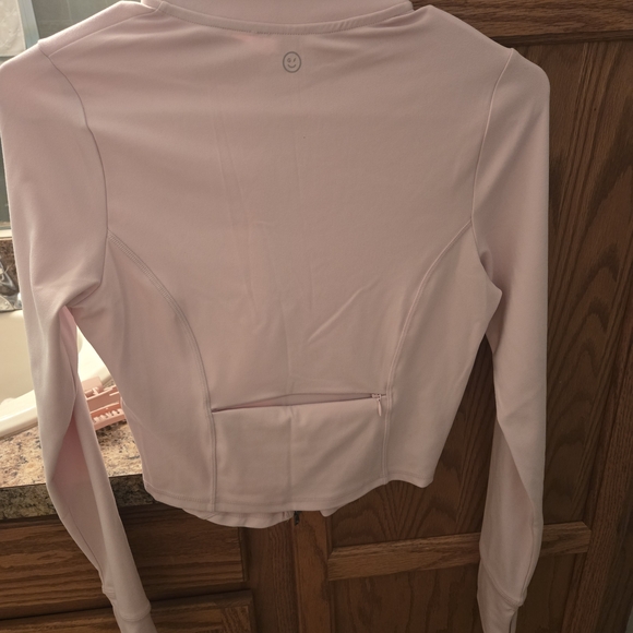 Hollister Light Pink Bomber Jacket - Picture 2 of 2